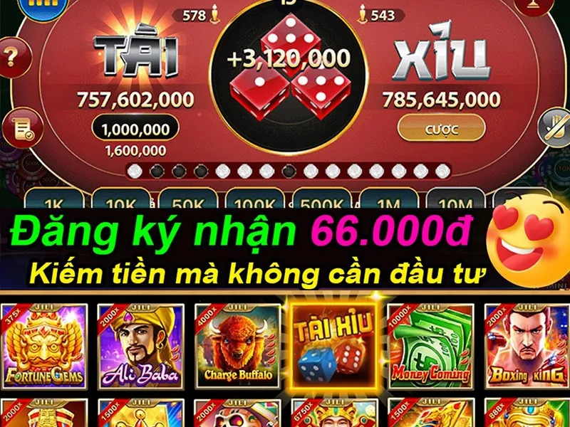Trò chơi máy đánh bạc VIVU88